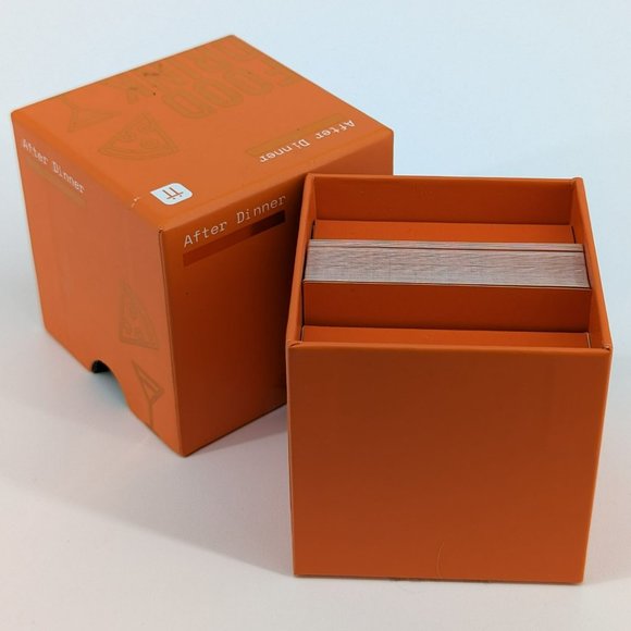 Talking Tables After Dinner Food & Drink Trivia Square Orange Box 120 Questions - Picture 7 of 8